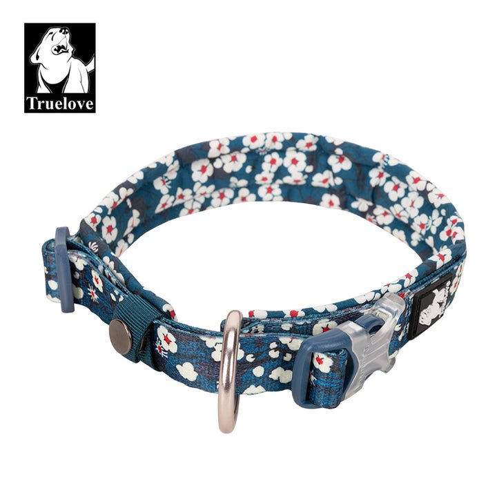 Floral Collar Saxony Blue S - Image 2
