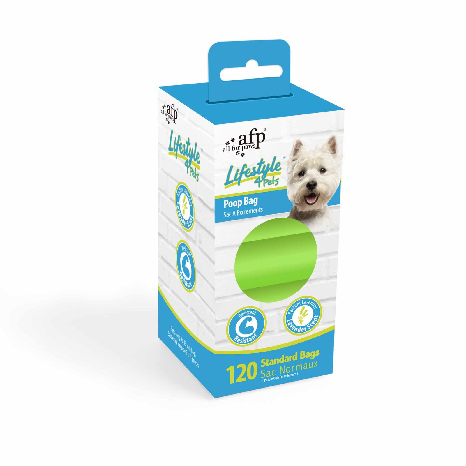120 Dog Poop Bags 8x15 Rolls/Bags - Pet Waste Roll Lavender - Image 3