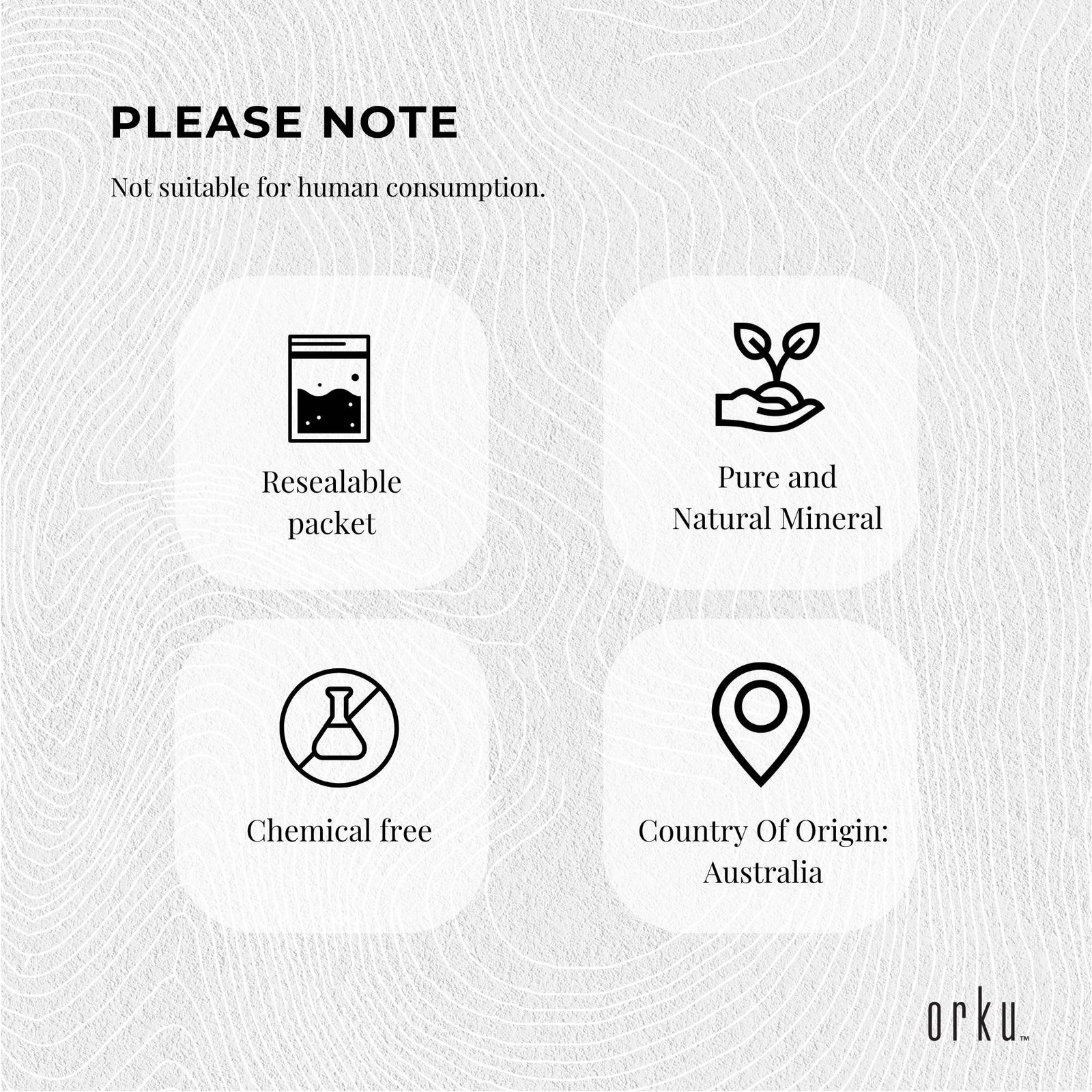 Orku 20Kg Fossil Shell Flour - Livestock Garden Diatomaceous Earth Bulk - Image 7