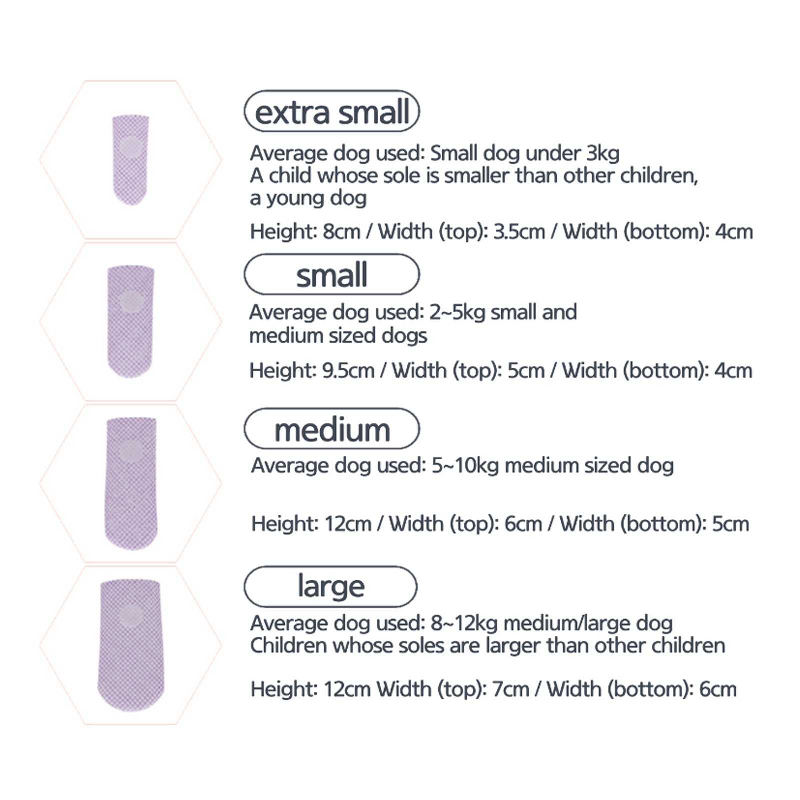 28pc X Dog Shoes Waterproof Disposable Boots Anti-Slip Pet Socks M BLUE - Image 11