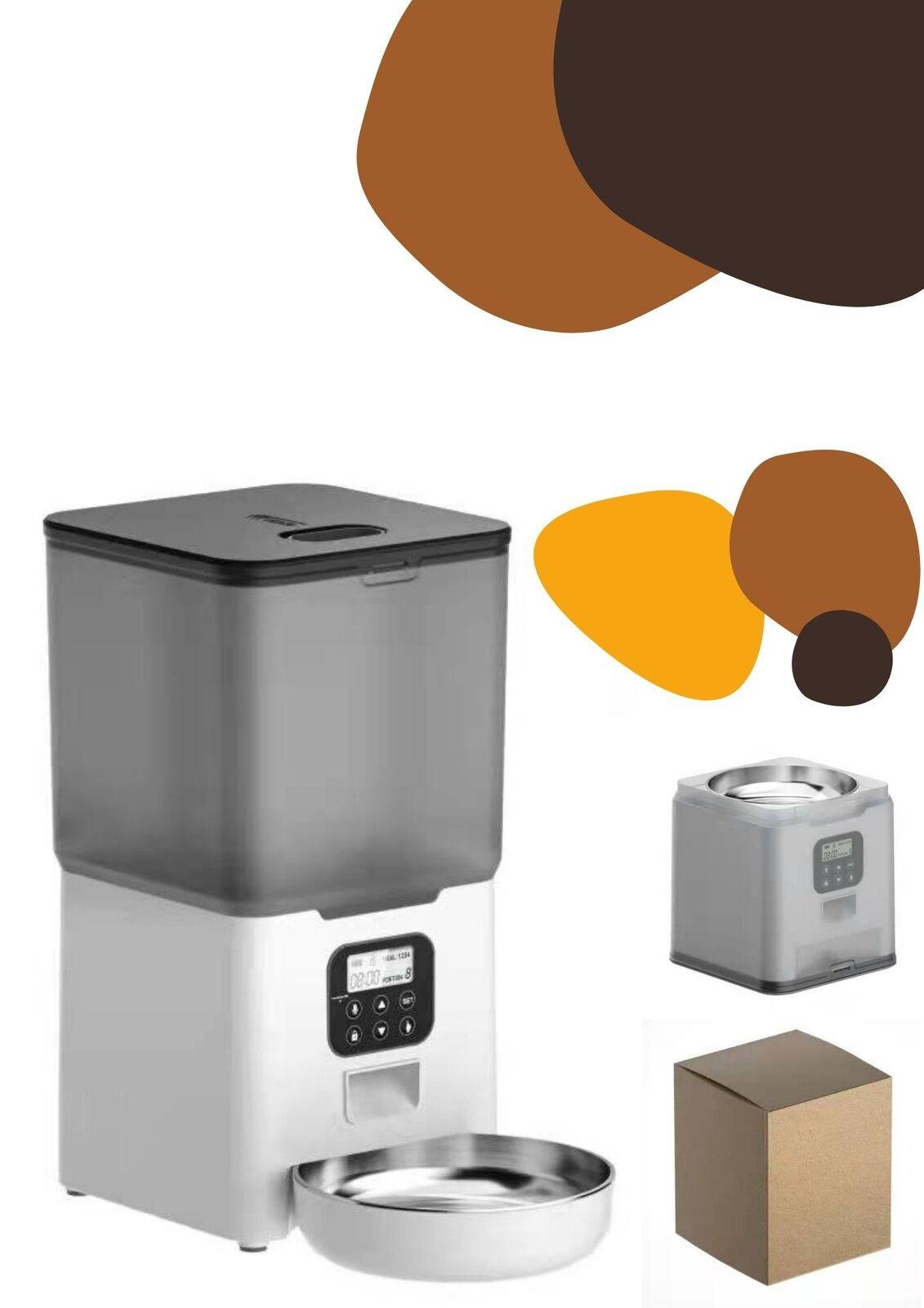 YES4PETS 5.6L Visible Automatic Digital Pet Dog Cat Feeder Food Bowl Dispenser - Image 2