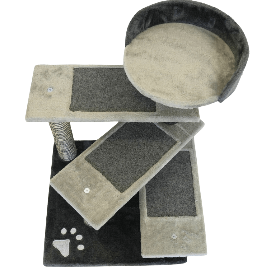 Petwiz Multi Level PawPal Scratching Post Cat Tree - Image 4