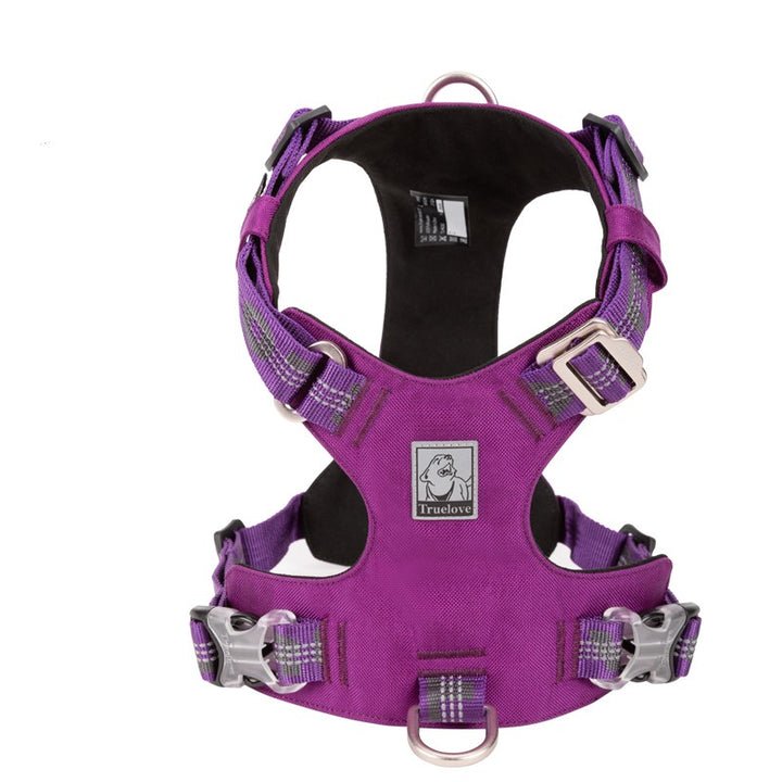 Lightweight 3M reflective Harness Purple L - Image 2